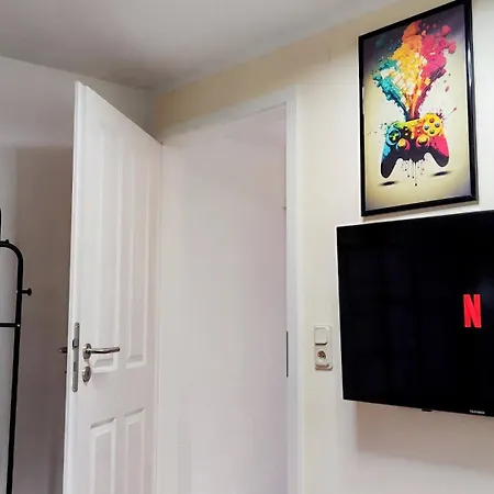 公寓 Direkt Am Rhein Mit Burgblick Nahe Rheinsteig Bis 8 Personen, 2 Baeder, 4 Zimmer, Kueche, Netflix