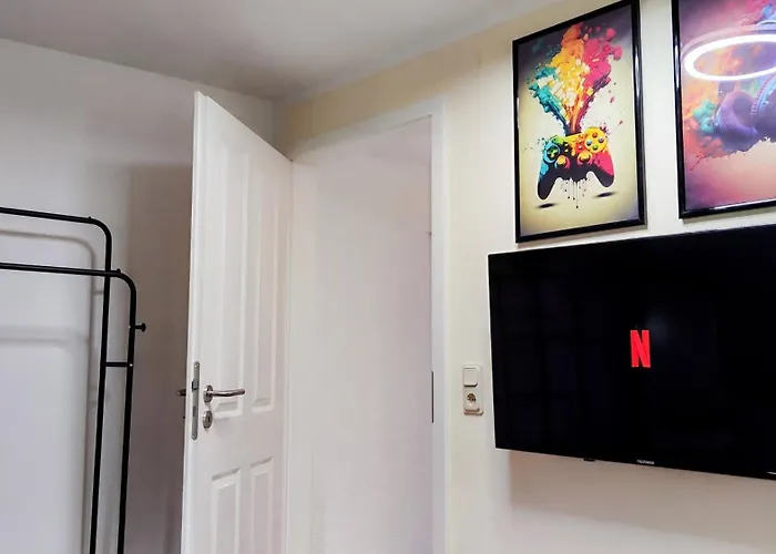 Apartamento Direkt Am Rhein Mit Burgblick Nahe Rheinsteig Bis 8 Personen, 2 Baeder, 4 Zimmer, Kueche, Netflix