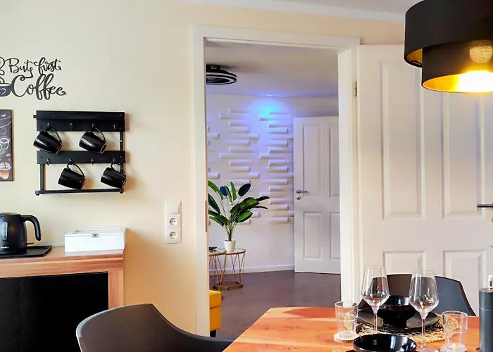 Apartamento Direkt Am Rhein Mit Burgblick Nahe Rheinsteig Bis 8 Personen, 2 Baeder, 4 Zimmer, Kueche, Netflix