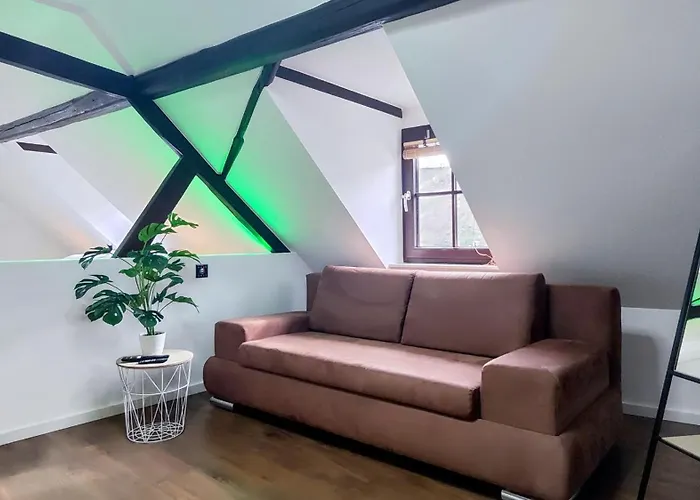 Apartamento Direkt Am Rhein Mit Burgblick Nahe Rheinsteig Bis 8 Personen, 2 Baeder, 4 Zimmer, Kueche, Netflix *