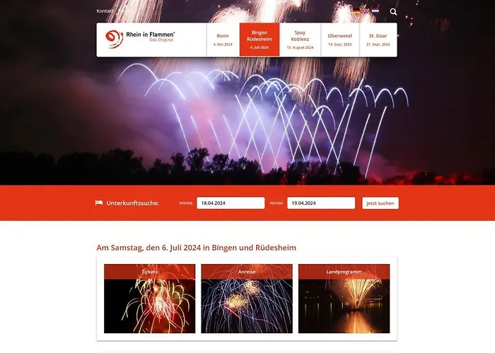 Direkt Am Rhein Mit Burgblick Nahe Rheinsteig Bis 8 Personen, 2 Baeder, 4 Zimmer, Kueche, Netflix Apartamento Kaub